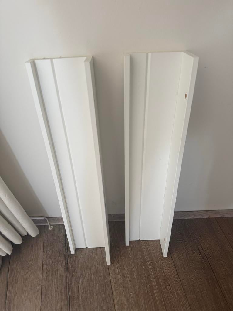 IKEA Mosslanda fotolijstplank - Wit (2 stuks), Huis en Inrichting, Woonaccessoires | Wandplanken en Boekenplanken, Ophalen, Nieuw