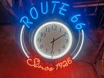 Route 66 Neon klok, Ophalen, Nieuw, Lichtbak of (neon) lamp
