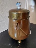 Antieke doofpot 33cm hoog, Ophalen, Koper