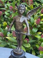 Prachtig bronzen beeld van Vici  naar A. Moreau, Ophalen of Verzenden, Brons