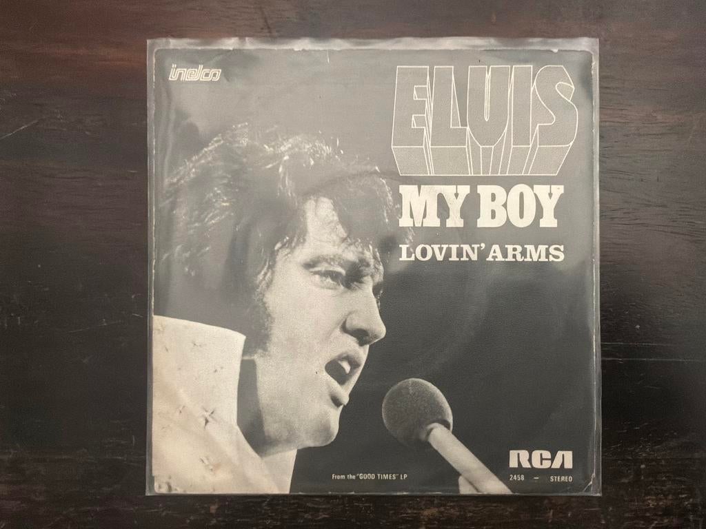 Elvis Presley - My Boy / Lovin' Arms (Vinyl Single), Cd's en Dvd's, Vinyl Singles, Gebruikt, 7 inch, Single, Ophalen of Verzenden