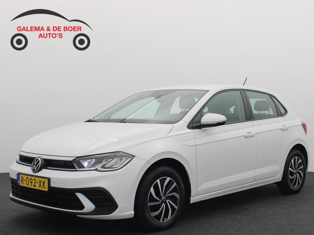 Volkswagen Polo 1.0 TSI Life FULL LED / CARPLAY / AIRCO / AC, Stof, Gebruikt, Origineel Nederlands, Bedrijf