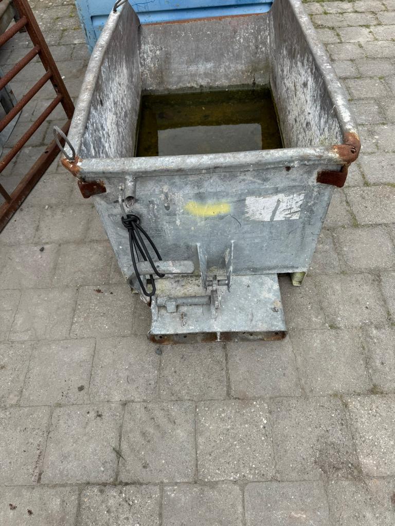 kiep kantelbak, 100 liter of meer, Ophalen, Gebruikt, Overige typen