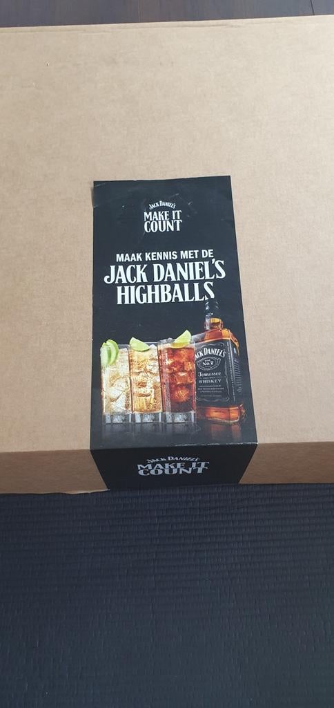 Jack daniels gift box, Ophalen of Verzenden, Nieuw, Gebruiksvoorwerp