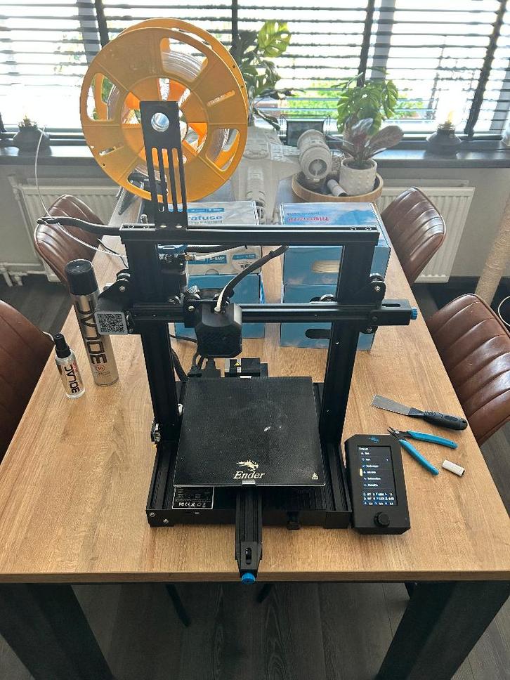 3D Printer Creality Ender V2, Computers en Software, 3D Printers, Gebruikt, Ophalen of Verzenden