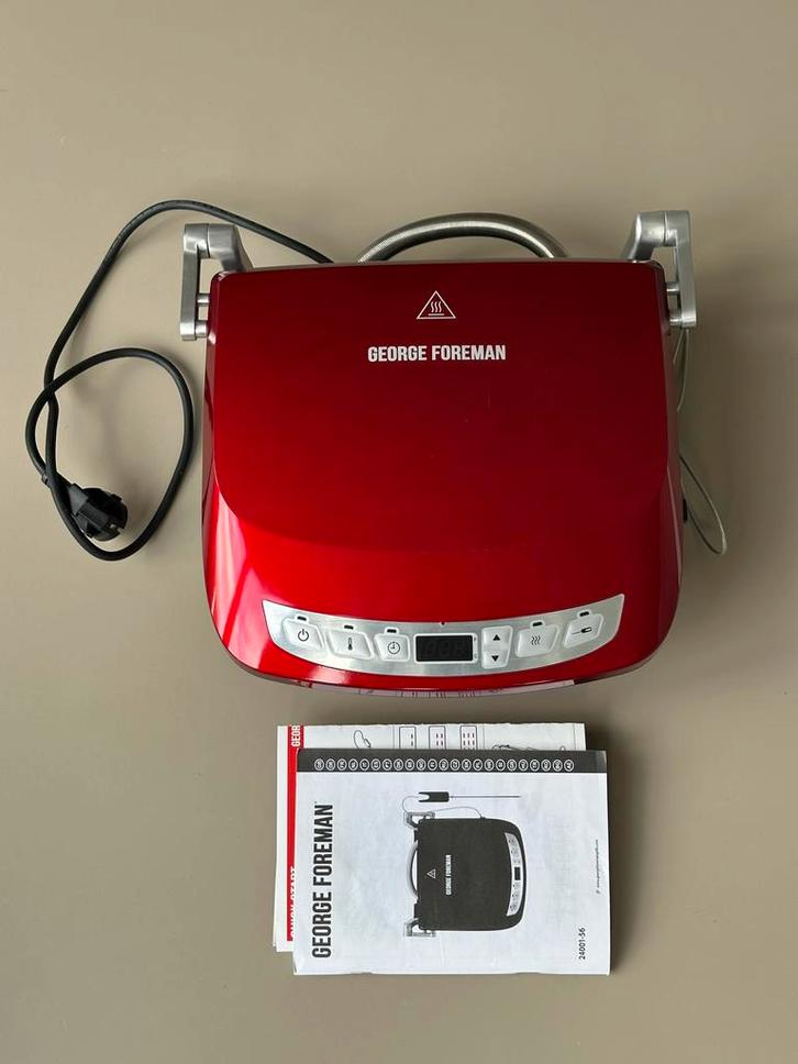 George Foreman contactgrill - ongebruikt, Witgoed en Apparatuur, Contactgrills, Nieuw, Ophalen of Verzenden