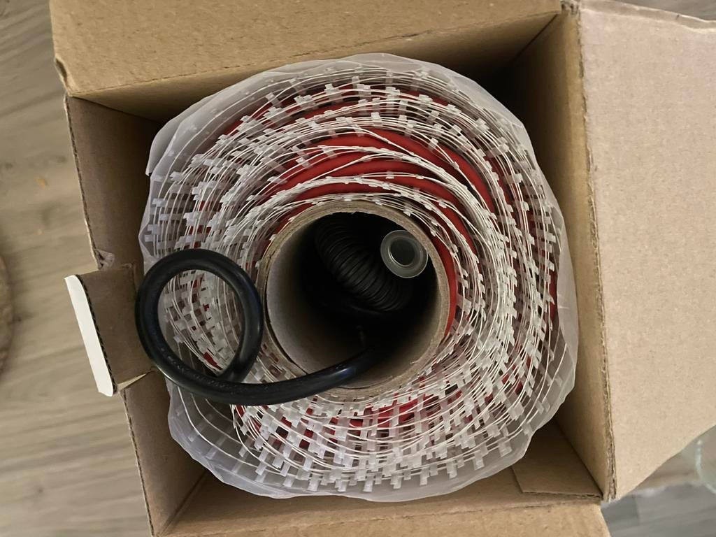 Radix Heat Elektrische Vloerverwarmingsmat 3.5 m² 522W, Ophalen, 30 tot 80 cm, 500 tot 800 watt, Overige typen