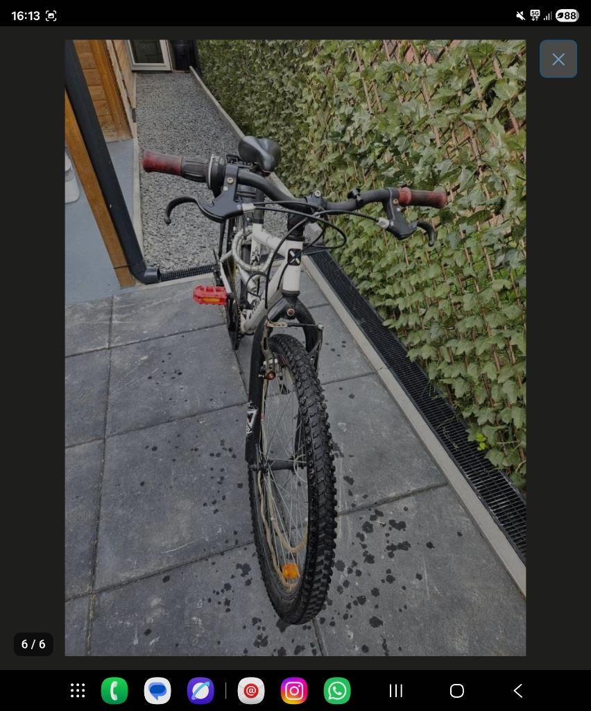 fiets, Ophalen, Gebruikt, Staal, Heren