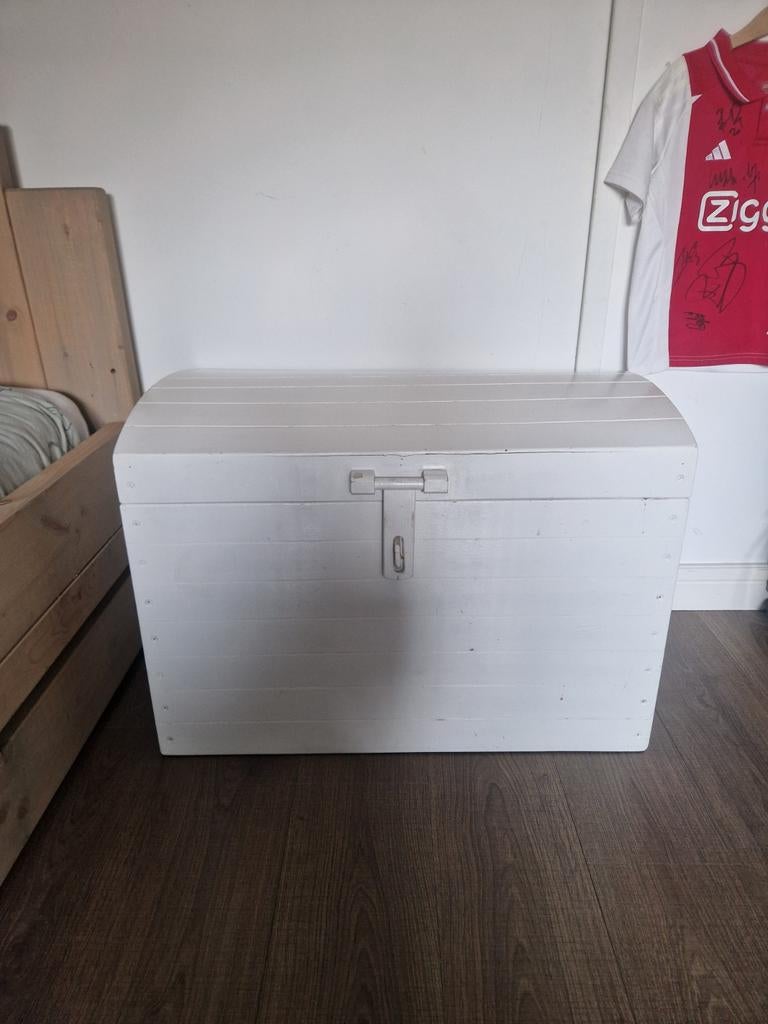 Speelgoedkist / dekenkist, Huis en Inrichting, Woonaccessoires | Kisten, Ophalen, Gebruikt, 50 tot 100 cm, 50 tot 75 cm