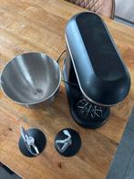 Bourgini Keukenmachine - Zwart met RVS Kom, Witgoed en Apparatuur, Keukenmixers, Ophalen, Gebruikt, 3 snelheden of meer, 2 tot 3 liter