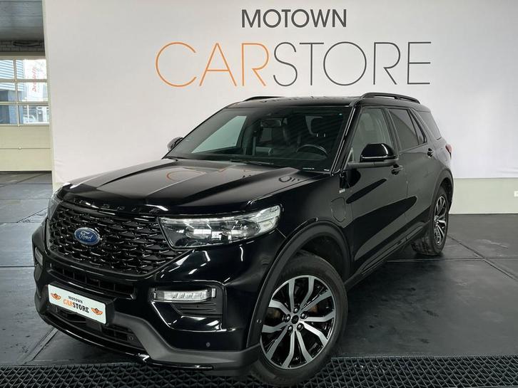 Ford Explorer 3.0 V6 ECO PHEV ST Line 7-Zit Pano 457Pk, Auto's, Ford, Bedrijf, Te koop, Explorer, 360° camera, 4x4, Achteruitrijcamera