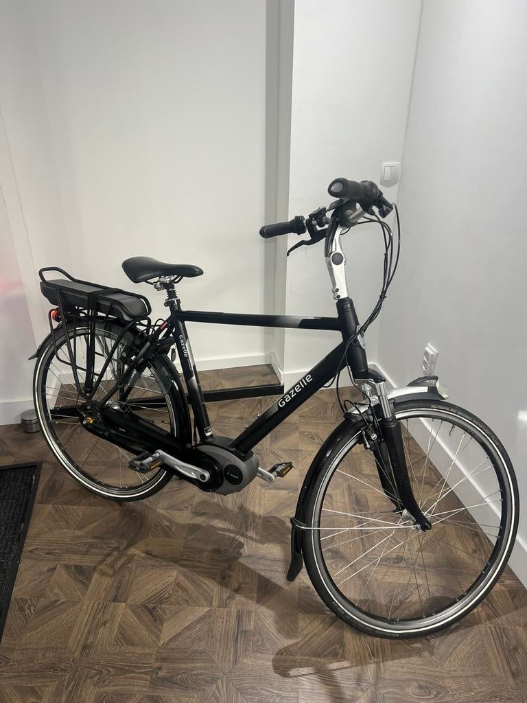 Gazelle orange bosch active line 400wh, Ophalen, Velgrem, Versnellingen, Zo goed als nieuw