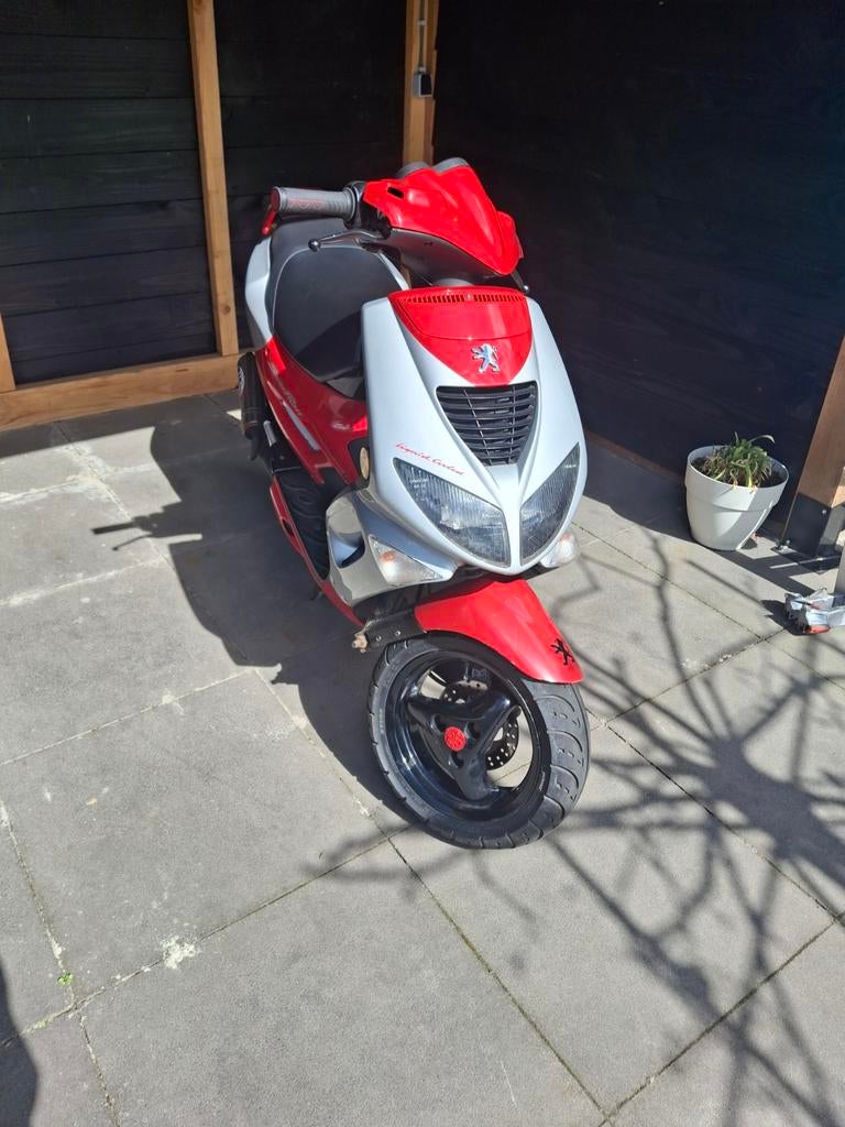 Peugeot Speedfight 1 LC DD - 70cc setup, Fietsen en Brommers, Scooters | Peugeot, Zo goed als nieuw, Speedfight, Maximaal 45 km/u