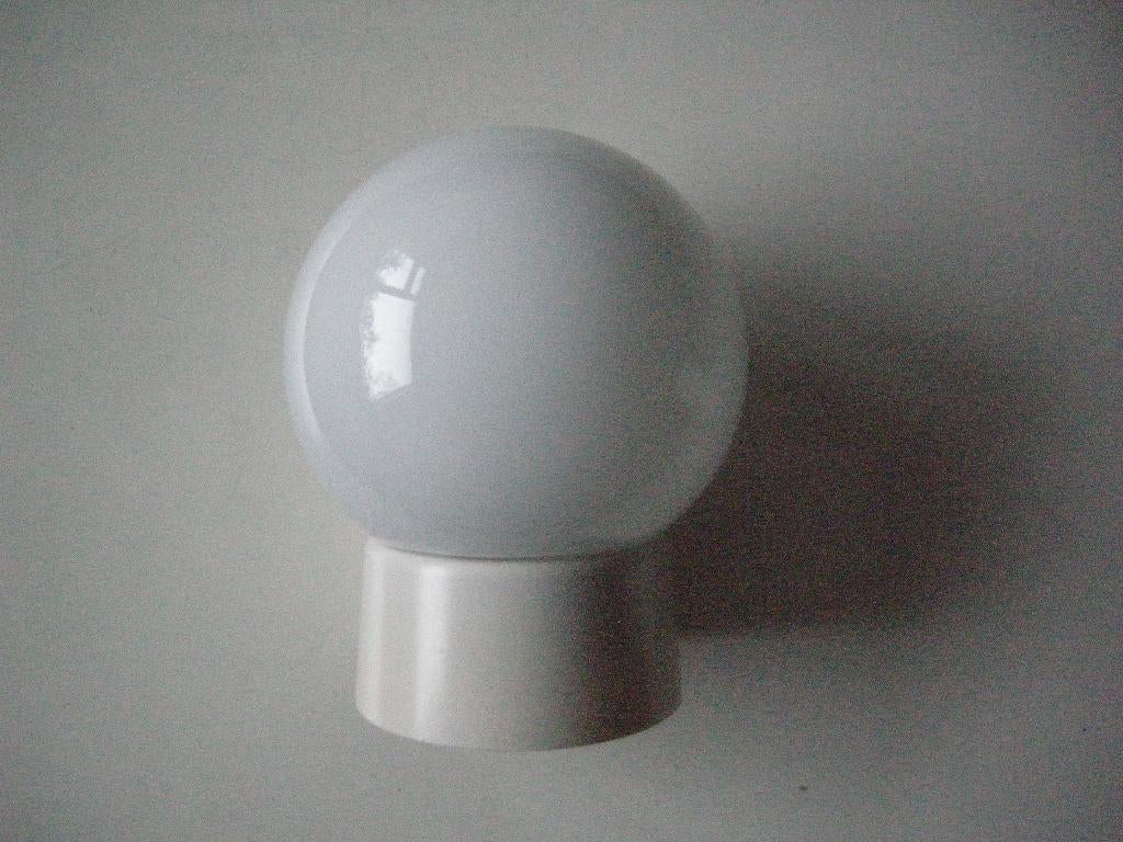 Kleine bol lamp - nieuwst., Ophalen, Zo goed als nieuw, Glas, Retro