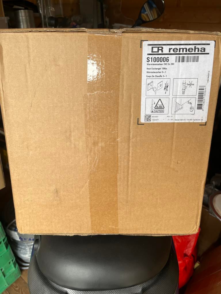 Remeha Avanta Warmtewisselaar 24C en 28C (18kW), Doe-het-zelf en Verbouw, Verwarming en Radiatoren, Ophalen of Verzenden, Nieuw