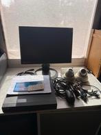 Camerabewakingssysteem met monitor en 2 HDCVI camera's, Ophalen of Verzenden, Zo goed als nieuw, Buitencamera