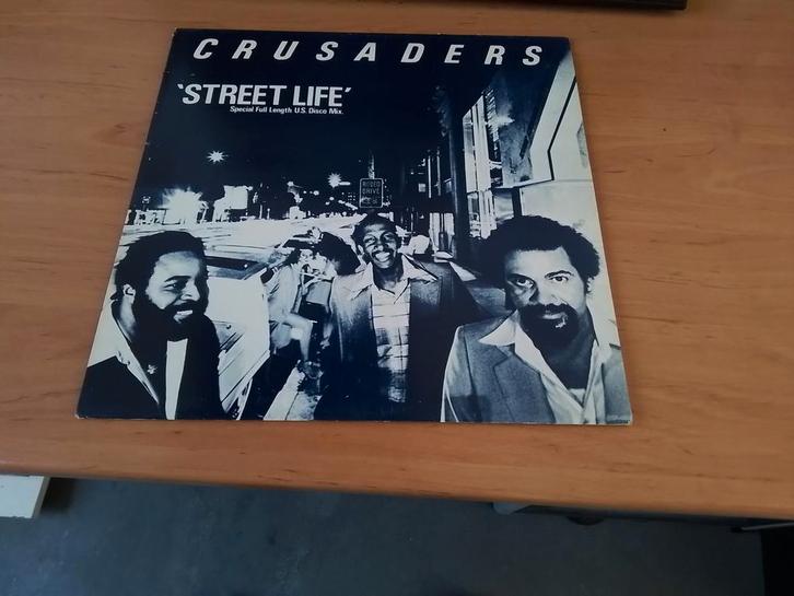 Crusaders - Street Life (12 inch single), Cd's en Dvd's, Vinyl | Overige Vinyl, Gebruikt, 12 inch, Ophalen of Verzenden