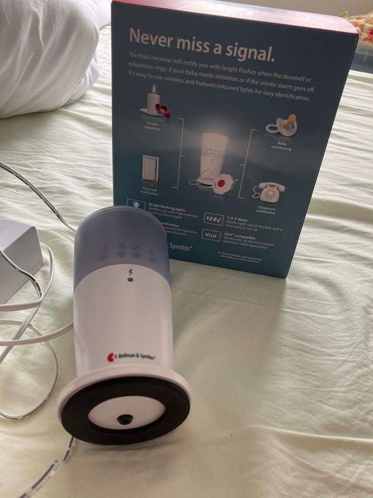 Deurbel Flitsinstallatie slechthorenden Bellman & Symfon, Ophalen of Verzenden, Zo goed als nieuw