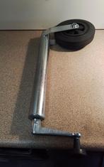 Steunwiel voor caravan of aanhanger, Ophalen