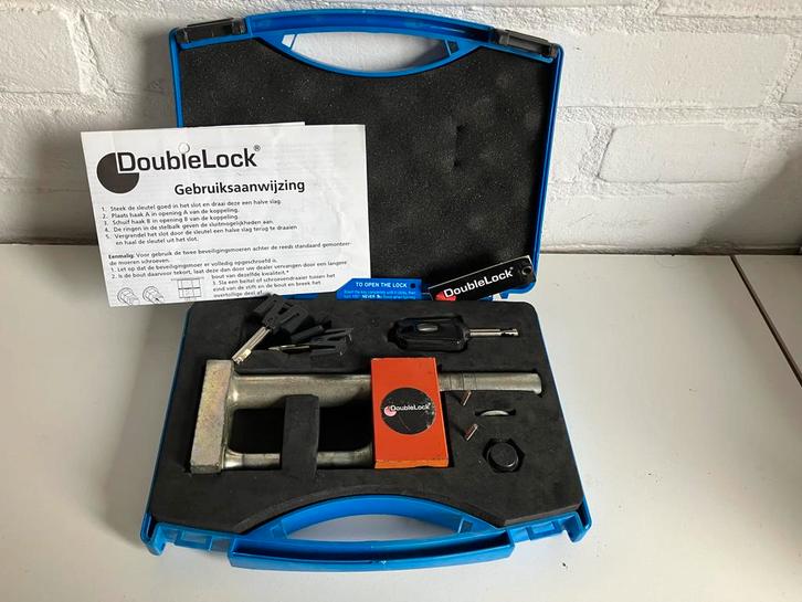 DoubleLock Compact Condor SCM gekeurd disselslot, Caravans en Kamperen, Caravan accessoires, Gebruikt, Ophalen of Verzenden