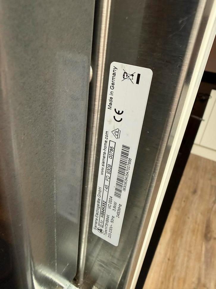 Siemens combi magnetron en stoomoven (stoomoven defect), Witgoed en Apparatuur, Ovens, Niet werkend, Inbouw, Oven met grill, 45 tot 60 cm