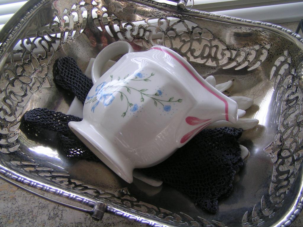 Prachtig Oud Melkkannetje van Churchill, Overige typen, Ophalen of Verzenden, Zo goed als nieuw, Overige stijlen