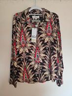 Nieuw &co woman blouse M zwart rood beige, Kleding | Dames, Blouses en Tunieken, Ophalen of Verzenden, Nieuw, Maat 38/40 (M), Rood