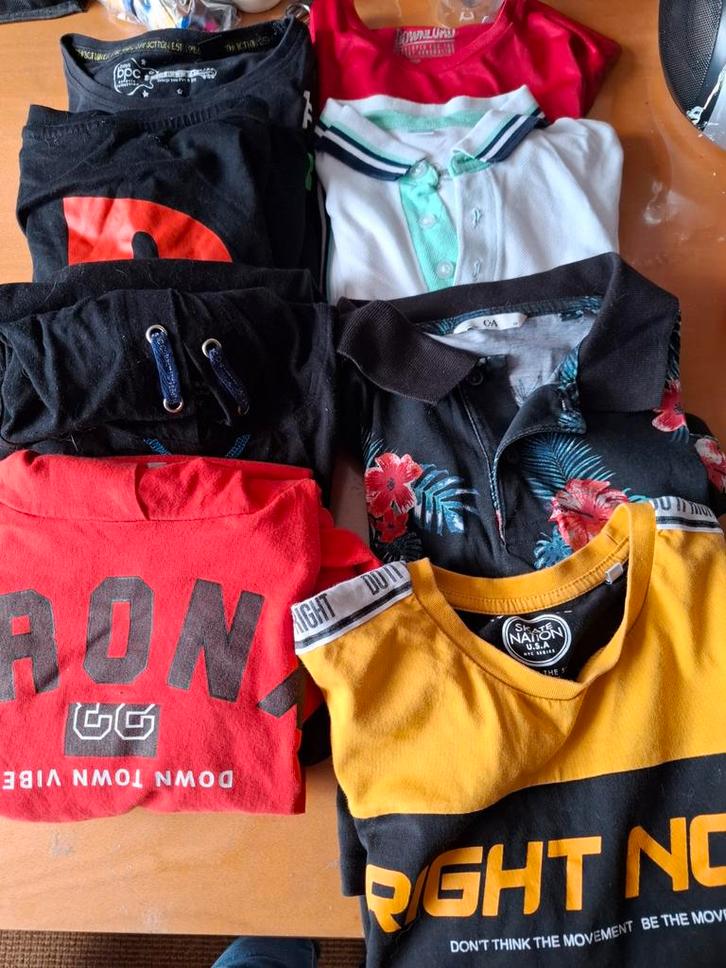 Jongenskleding pakket - diverse shirts en maten, Fietsen en Brommers, Fietsen | Jongens, Gebruikt, Ophalen of Verzenden