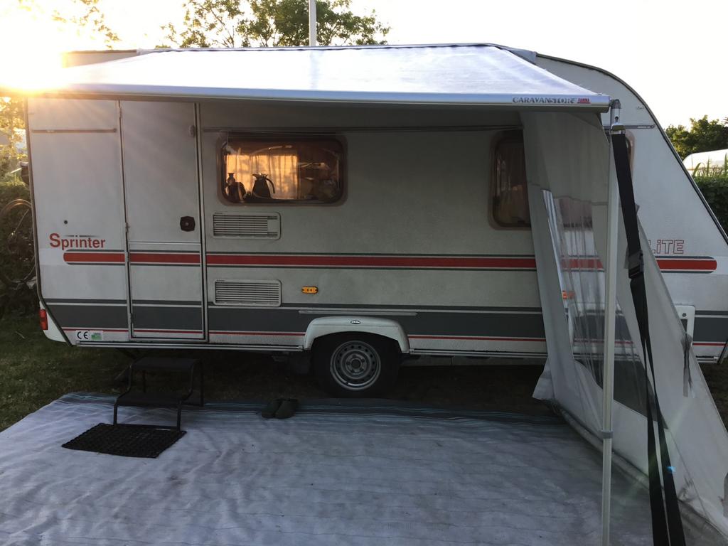 Fiamma Caravanstore luifel 250m, Ophalen of Verzenden, Gebruikt, Polyester, Fiamma