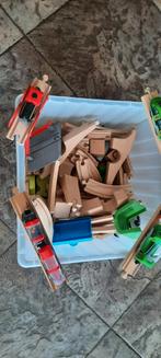 Houten trein baan, Ophalen of Verzenden