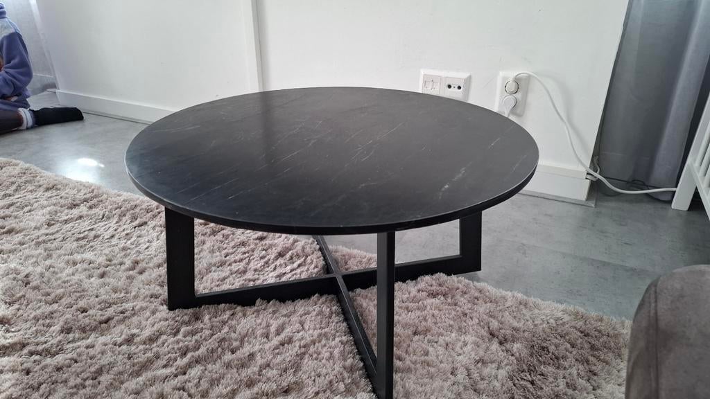Echt marmeren salontafel, Ophalen, 100 tot 150 cm, 50 tot 100 cm, Minder dan 50 cm