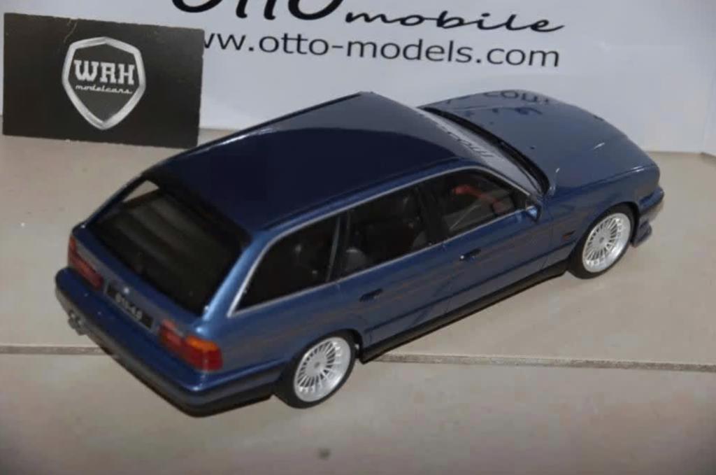 1:18 BMW ALPINA TOURING E34 blue OT944 Otto mobile WRH, Hobby en Vrije tijd, Modelauto's | 1:18, Verzenden, Zo goed als nieuw