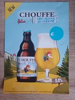 Chouffe 0.4% Alcoholvrij Bier Reclame Poster, Ophalen of Verzenden, Nieuw, Reclamebord, Plaat of Schild, Overige merken