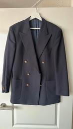 Super mooi jasje colbert van Burberry maat 48 marineblauw, Ophalen of Verzenden, Zo goed als nieuw, Maat 48/50 (M), Blauw