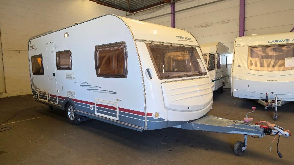 Home-car Rally 52 Mover, luifel, glad. beplating én fransbed, Home-car, Omvormbare zithoek, Rondzit, Bedrijf