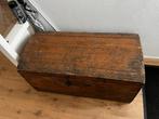 Antieke boeken of deken kist. 95 h x48 dx 46 h, Ophalen, Minder dan 50 cm, Gebruikt, 100 tot 150 cm