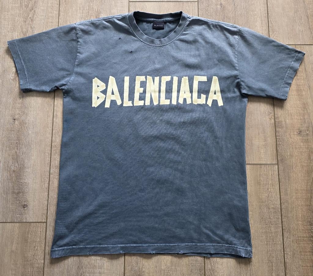 Balenciaga grijs t-shirt maat XL, Ophalen of Verzenden, Grijs, Balenciaga, Maat 56/58 (XL)