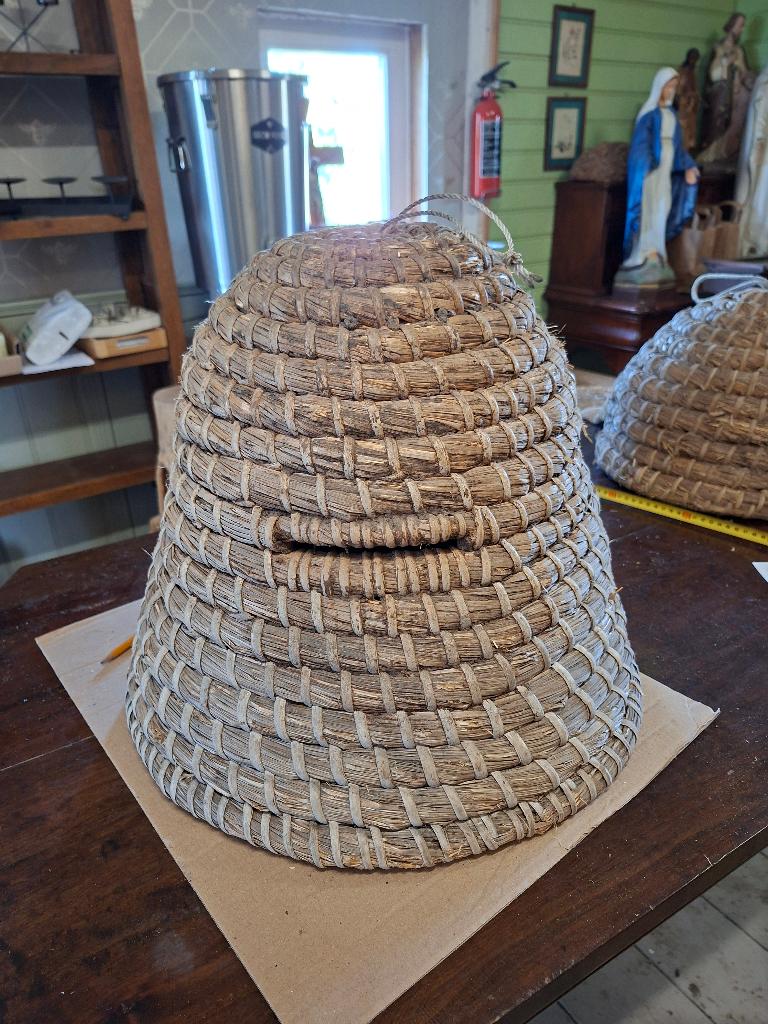 Gevlochten Bijenkorf 45x40, Ophalen, Gebruikt