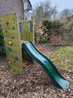 Speeltoestel met glijbaan, Kinderen en Baby's, Speelgoed | Buiten | Speeltoestellen, Ophalen, Gebruikt, Klimwand