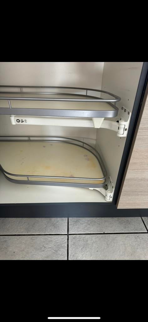 Le mans keukenhoek gedemonteerd, Gebruikt, 50 tot 75 cm, 50 tot 100 cm, Ophalen of Verzenden