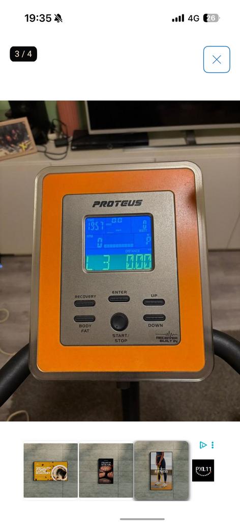 Hometrainer Proteus 🟢, Ophalen of Verzenden, Zo goed als nieuw, Overige typen