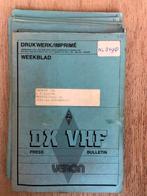 8 weekbladen van Veron DX VHF press bulletin 1981, Ophalen, Gebruikt