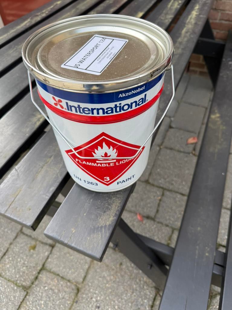 Boot verf, Ophalen of Verzenden, Zo goed als nieuw, Wit