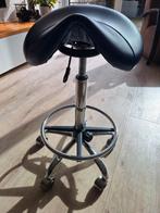 Pedicure kapper Tabouret kruk, Ophalen of Verzenden, In hoogte verstelbaar, Zo goed als nieuw, IJzer