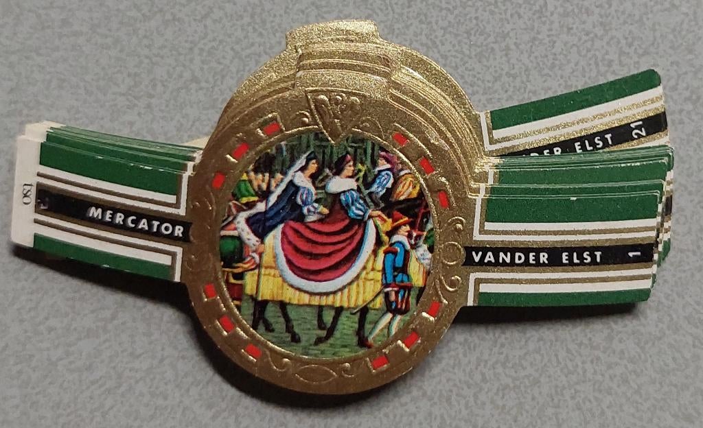 Sigarenbandjes, Verzamelen, Ophalen of Verzenden, Gebruikt, Sigarenbandjes