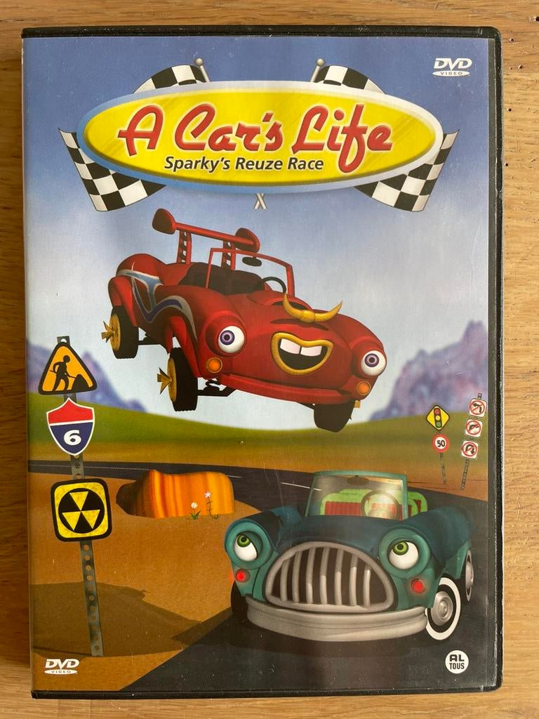 A Car’s Life – Sparky’s Reuze Race DVD, Cd's en Dvd's, Dvd's | Tekenfilms en Animatie, Alle leeftijden, Overige typen, Overige soorten