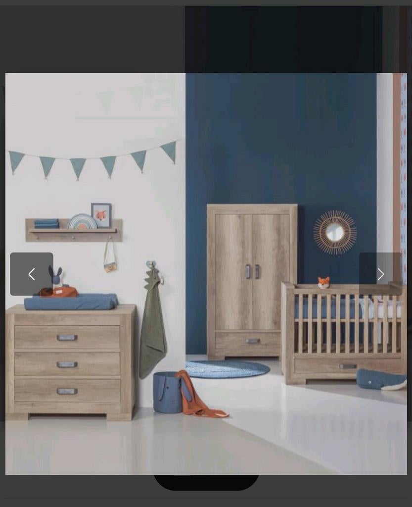 Babykamer Kidsmill Brent Oldwood, Kinderen en Baby's, Kinderkamer | Complete kinderkamers, Ophalen