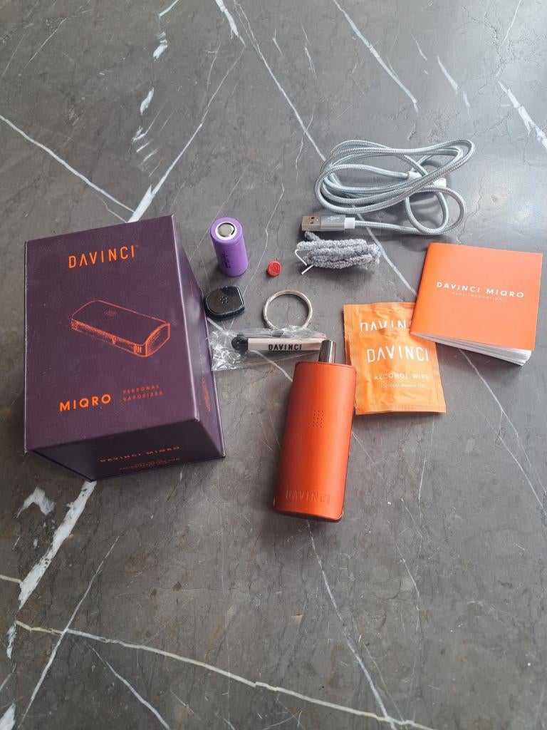 Davinci vaper, Ophalen