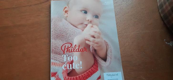 Phildar prachtig breiboek voor baby's, Too cute, Hobby en Vrije tijd, Breien en Haken, Zo goed als nieuw, Breien of Haken, Patroon of Boek
