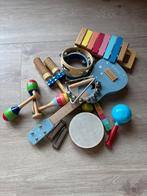 Grote set houten muziekinstrumenten voor kinderen, Ophalen, Gebruikt